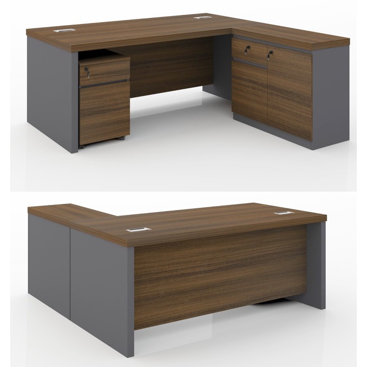 KN-AD20-BG 200cm L Shape